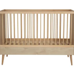 Quax Lit bébé évolutif Cocoon Natural Oak (140 x 70 cm)
