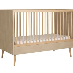 Quax Lit bébé évolutif Cocoon Natural Oak (140 x 70 cm)