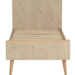 Quax Lit bébé évolutif Cocoon Natural Oak (140 x 70 cm)