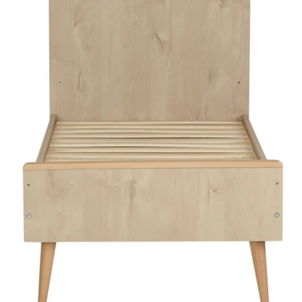 Quax Lit bébé évolutif Cocoon Natural Oak (140 x 70 cm)