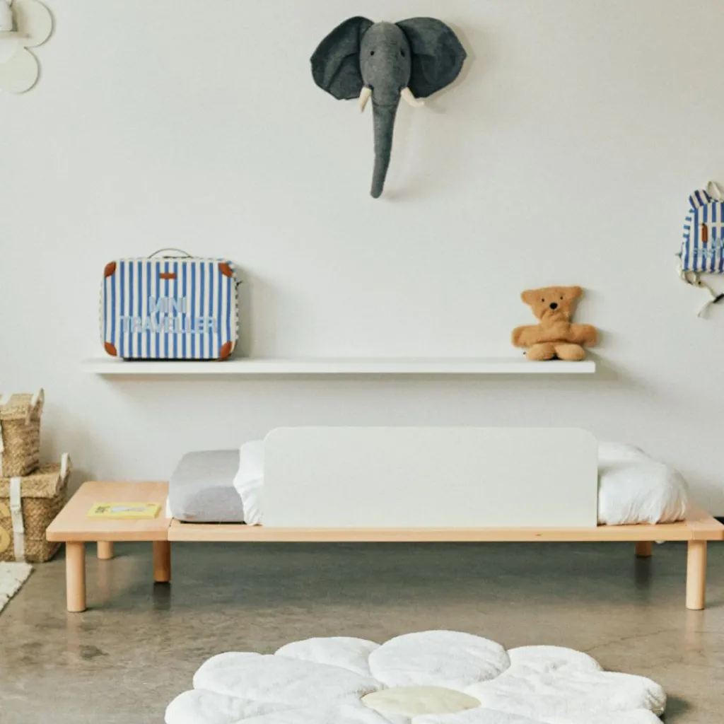 Childhome Lit bébé évolutif Evobed écru naturel (70 x 140 cm)