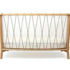 Charlie Crane Lit bébé évolutif Kimi Mousse V2 Hazelnut (60 x 120 cm)