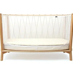 Charlie Crane Lit bébé évolutif Kimi Mousse V2 Hazelnut (60 x 120 cm)