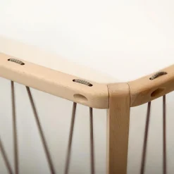 Charlie Crane Lit bébé évolutif Kimi Mousse V2 Hazelnut (60 x 120 cm)