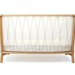 Charlie Crane Lit bébé évolutif Kimi Organic V2 Lichen (60 x 120 cm)