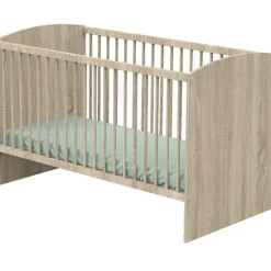 Sauthon mobilier Lit bébé évolutif Little big bed Acces bois (70 x 140 cm)