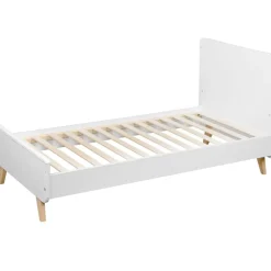 Quax Lit bébé évolutif Loft White (140 x 70 cm)