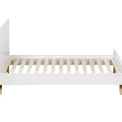 Quax Lit bébé évolutif Loft White (140 x 70 cm)