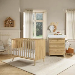 Micuna Lit bébé évolutif Martha finition chêne (120 x 60 cm)