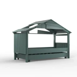 Sale Lit cabane Star avec tiroir finition laquée (coloris au choix) Lit Cabane