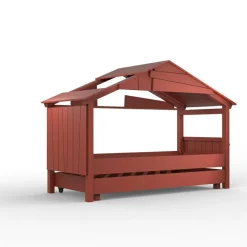 Sale Lit cabane Star avec tiroir finition laquée (coloris au choix) Lit Cabane