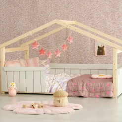 Lit cabane Star Light 2 finition laquée (coloris au choix) Lit Cabane