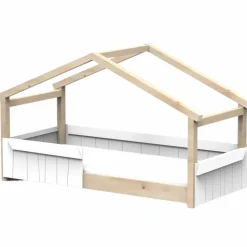 Lit cabane Star Light 2 finition laquée (coloris au choix) Lit Cabane