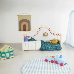 Lit cabane Star Light 2 finition laquée (coloris au choix) Lit Cabane