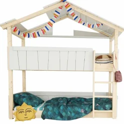 Best Lit cabane superposé Star Light 3 finition laquée (coloris au choix) Lit Cabane