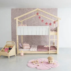 Hot Lit cabane superposé Star Light 1 finition laquée (coloris au choix) Lit Cabane