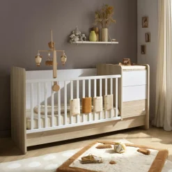 Discount Lit combiné évolutif Paloma (70 x 140 cm) Lit Évolutif