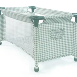 Pasito a pasito Lit de voyage pour poupée Tom Vichy vert