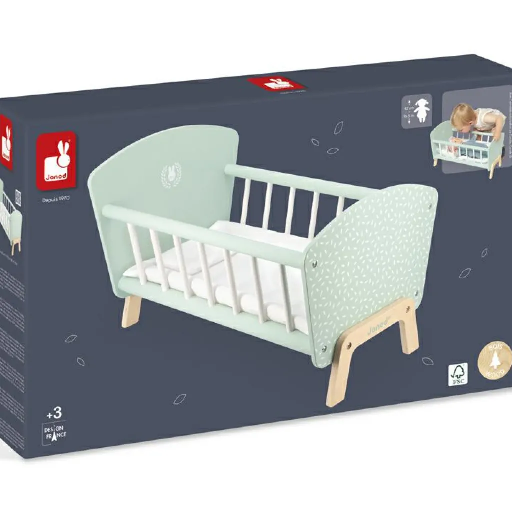 Online Lit en bois Zen pour poupée Accessoires Poupée