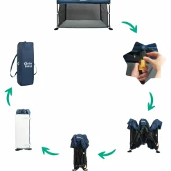 Hot Lit parapluie Easy Clip Enfant Lit Parapluie