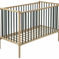 Combelle Lit Rémi sans roulette Hybride kaki (60 x 120 cm)