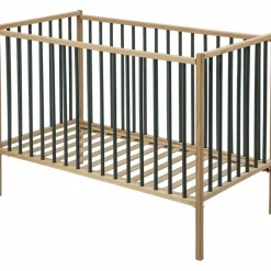 Combelle Lit Rémi sans roulette Hybride kaki (60 x 120 cm)