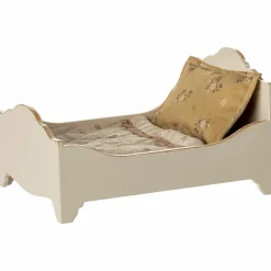 Maileg Lit Souris Blanc cassé