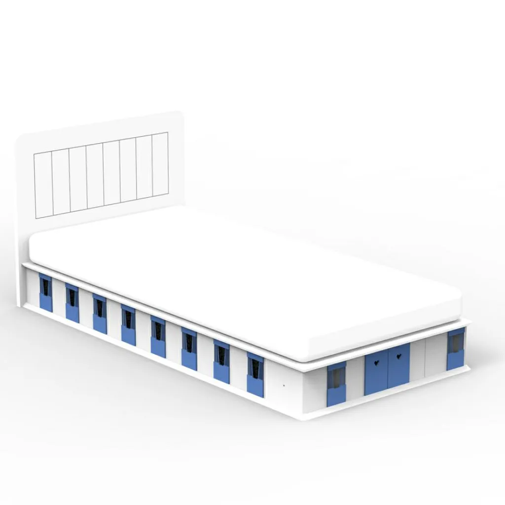 Clearance Lit stable 2 côtés finition laquée (coloris au choix) Lit Junior