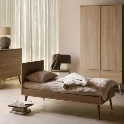 Discount Lit évolutif Flow Honey Ash (140 x 70 cm) Lit Évolutif