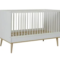 New Lit évolutif Flow White-Oak (140 x 70 cm) Lit Évolutif