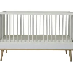 New Lit évolutif Flow White-Oak (140 x 70 cm) Lit Évolutif