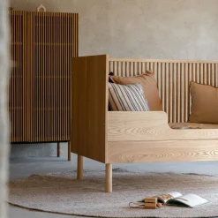 Hot Lit évolutif Hai No Ki Naturel (140 x 70 cm) Lit Évolutif