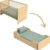 Sauthon mobilier Lit évolutif Little big bed Cannelle (70 x 140 cm)