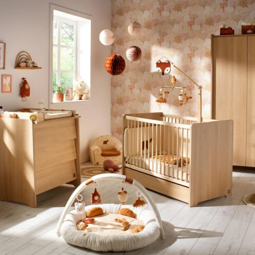 Sauthon mobilier Lit évolutif Little big bed Cannelle (70 x 140 cm)