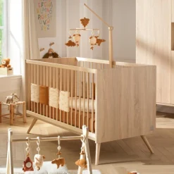 Sauthon mobilier Lit évolutif Little big bed Seventies (70 x 140 cm)