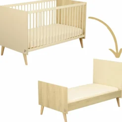 Sauthon mobilier Lit évolutif Little Big Bed Mélinée (70 x 140 cm)