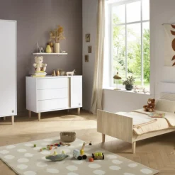 Sauthon mobilier Lit évolutif Little Big Bed Paloma (70 x 140 cm)