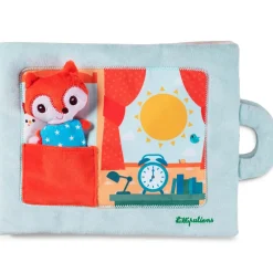 Outlet Livre bébé d'activités Bonjour Petit Renard Livre Bébé En Tissu