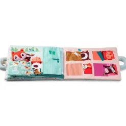 Outlet Livre bébé d'activités Bonjour Petit Renard Livre Bébé En Tissu