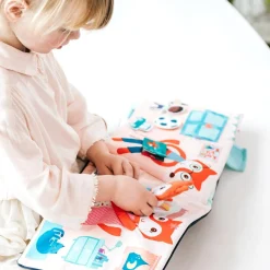 Lilliputiens Livre bébé d'activités Bonsoir Petit Renard