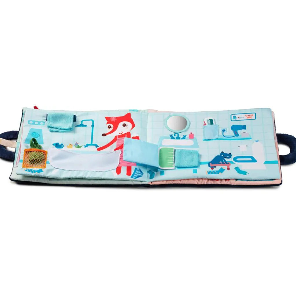 Lilliputiens Livre bébé d'activités Bonsoir Petit Renard