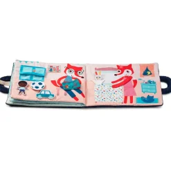 Lilliputiens Livre bébé d'activités Bonsoir Petit Renard