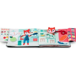 Lilliputiens Livre bébé d'activités Bonsoir Petit Renard