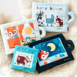 Lilliputiens Livre bébé d'activités Bonsoir Petit Renard