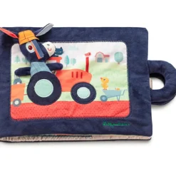 Lilliputiens Livre bébé d'activités Ignace à la ferme (28 cm)