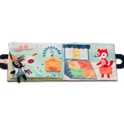 Lilliputiens Livre bébé d'activités Ignace à la ferme (28 cm)