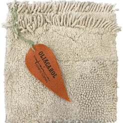 Lorena Canals Livre bébé en coton Cool kids eat healthy x Oli & Carol (30 x 27 cm)