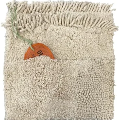 Lorena Canals Livre bébé en coton Cool kids eat healthy x Oli & Carol (30 x 27 cm)