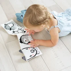 Wee Gallery Livre bébé en tissu accordéon Ferme