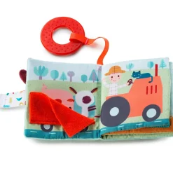 Discount Livre bébé en tissu imagier La Ferme Livre Bébé En Tissu